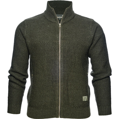 Seeland Dyna Full Zip Cardigan - Grizzly Brown (M)
